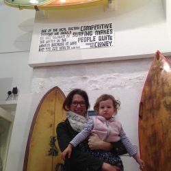 Legendary shaper’s family visit surfing pioneers exhibition