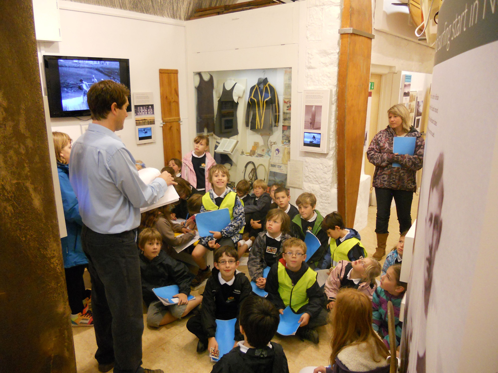 School visits the Museum of British Surfing