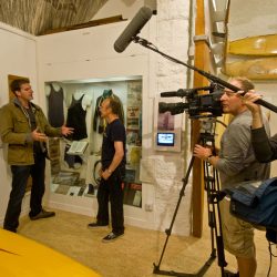 BBC’s One Show film at the surfing museum