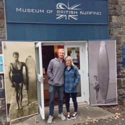 Olympian and big wave surfer visit surfing museum