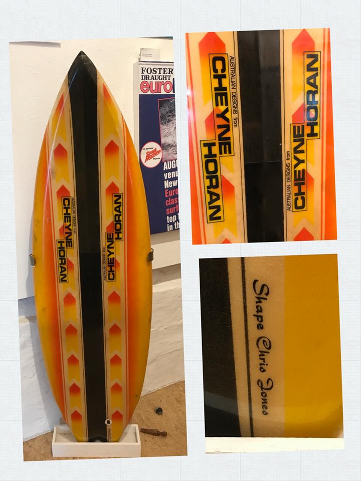 Rare Twin Fin Surfboard Produced by Tad Ciastula of Vitamin Sea