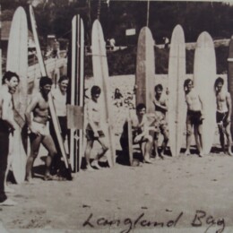 Supporters Viv Ganz and the Langland Crew